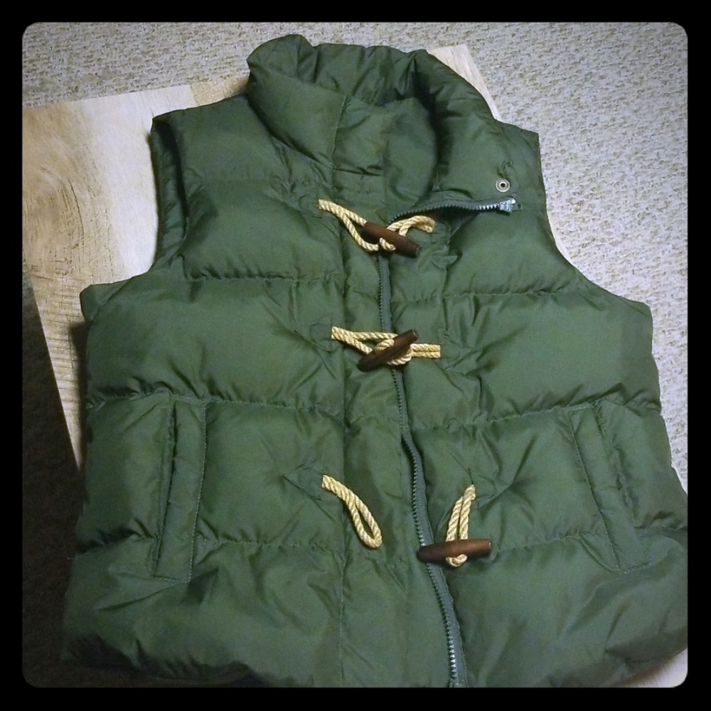 Jcrew puffer vest